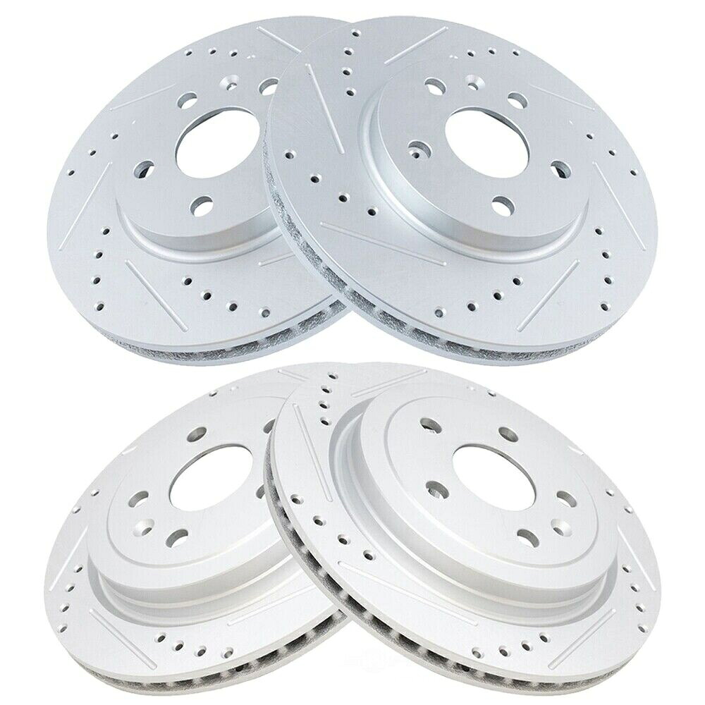 brake disc rotor ディスクブレーキローターセットTRQ BRA14004フィット08-14キャデラックCTS Disc Brake Rotor Set TRQ BRA14004 fits 08-14 Cadillac CTS【並行輸入品】