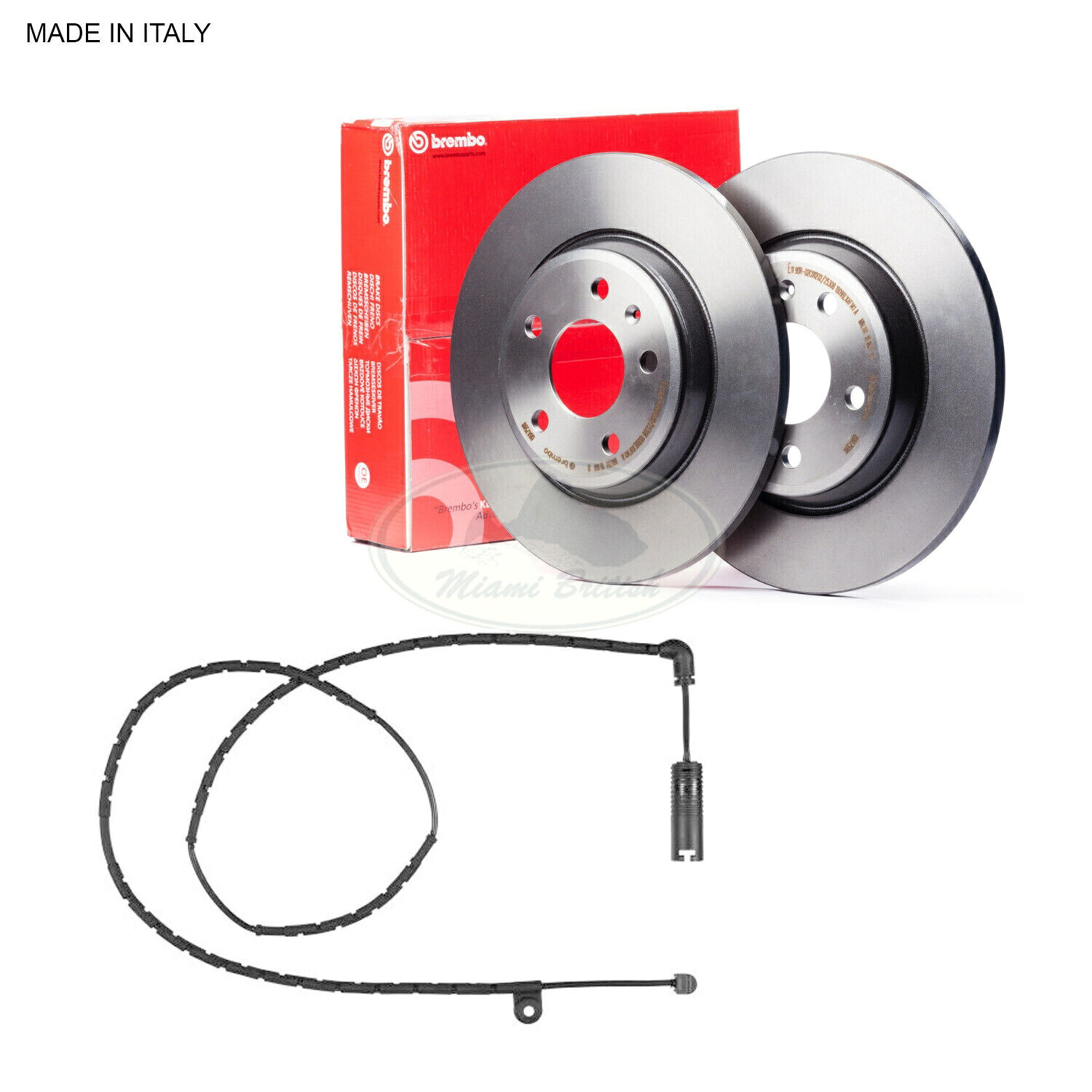 brake disc rotor ランドローバーリアブレーキローターディスクセットセンサー範囲03-05 SDB000211 SOE000011 LAND ROVER REAR BRAKE ROTOR DISC SET W/ SENSOR RANGE 03-05 SDB000211 SOE000011【並行輸入品】