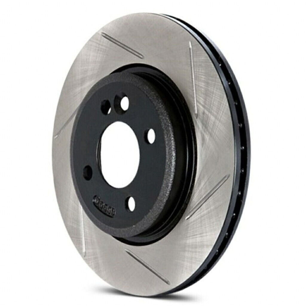 brake disc rotor Lexus IS200T 2016 2017ブレーキロータースポーツスロットスロットフロントドライバーサイドのためのSTOPTECH StopTech For Lexus IS200t 2016 2017 Brake Rotor Sport Slotted Front Driver Side【並行輸入品】