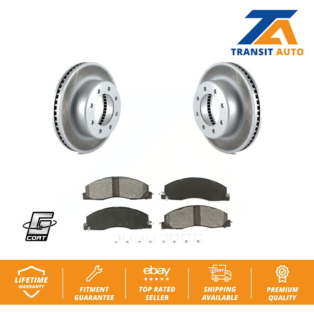brake disc rotor ラム2500 3500 1500ダッジ用のフロントコーティングディスクブレーキローターセミメタルパッドキット Front Coated Disc Brake Rotor Semi-Metallic Pad Kit For Ram 2500 3500 1500 Dodge【並行輸入品】