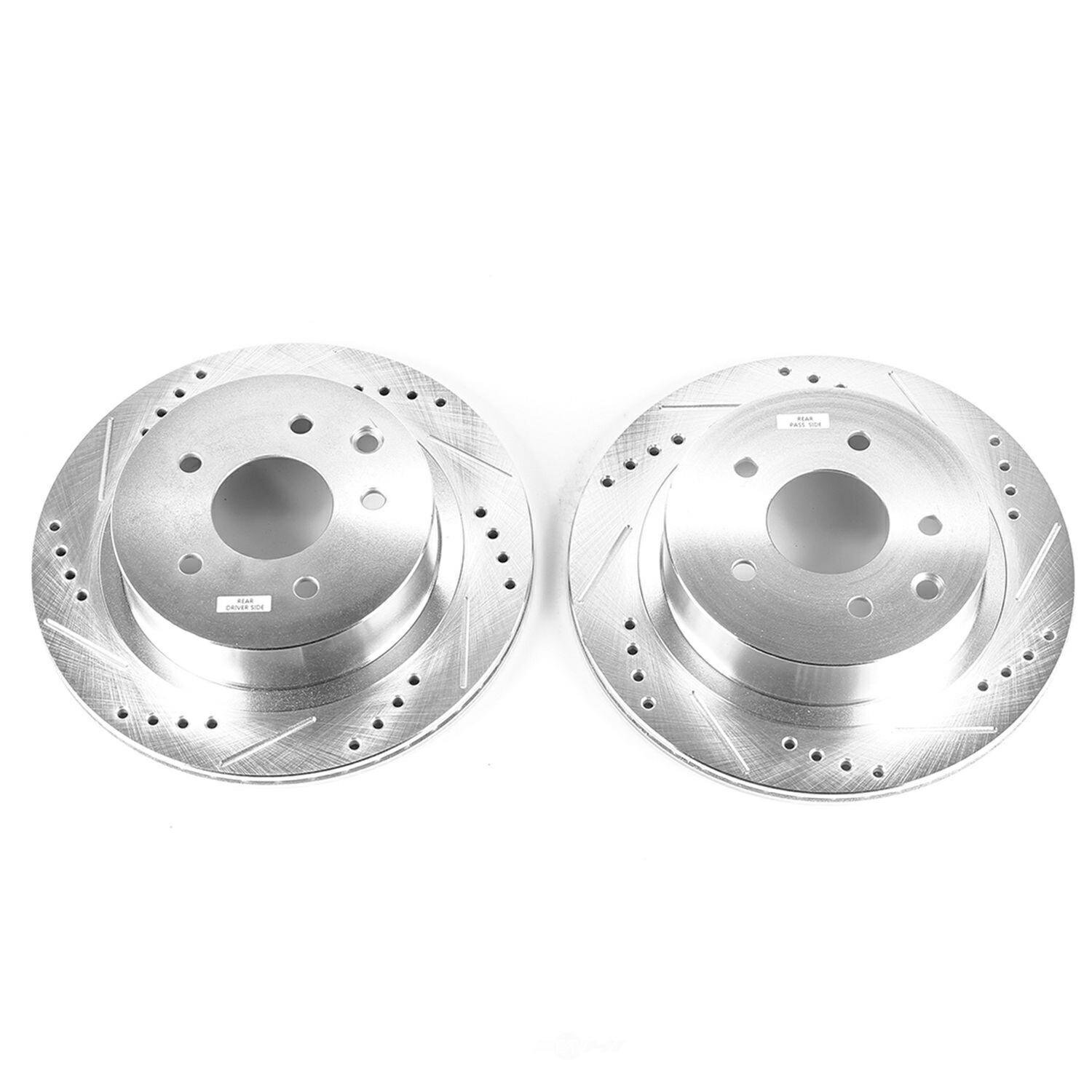 brake disc rotor ディスクブレーキローターセットドリルドリル、スロット、および亜鉛メッキブレーキローターペア後部 Disc Brake Rotor Set-Rear Drilled, Slotted and Zinc Plated Brake Rotor Pair Rear【並行輸入品】 69,333円