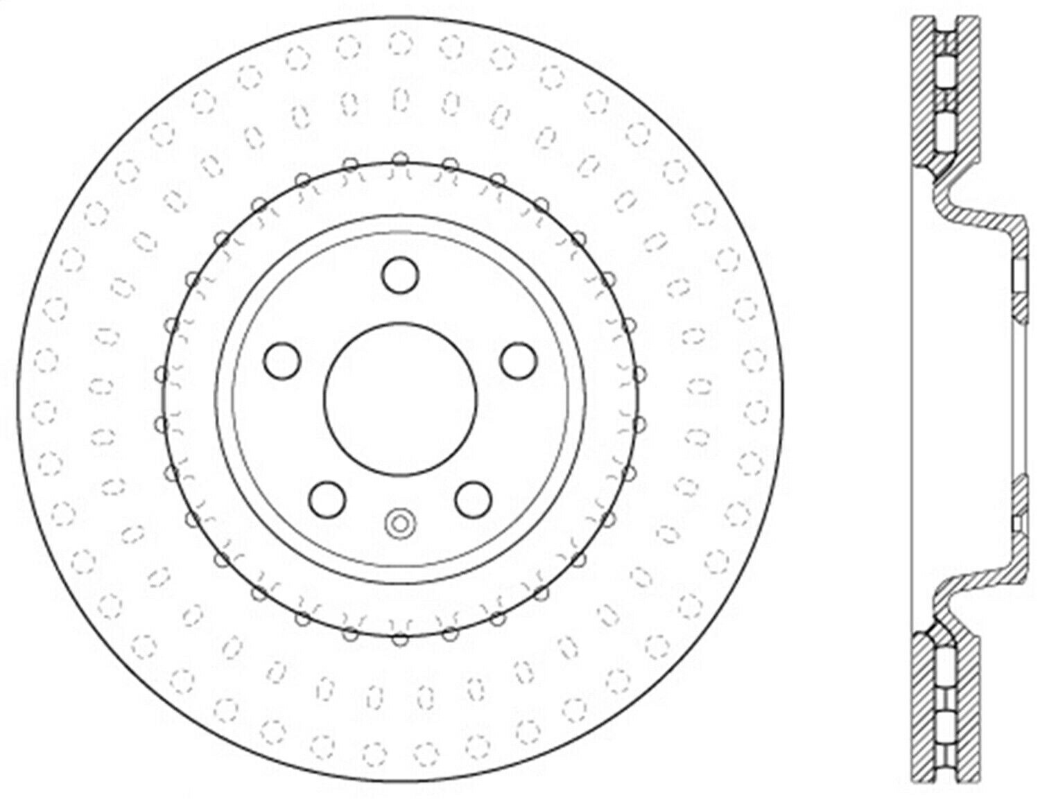 brake disc rotor STOPTECH 126.33138CSR SPORT CRYO処理スロットディスクブレーキローター StopTech 126.33138CSR Sport Cryo-Treated Slotted Disc Brake Rotor【並行輸入品】