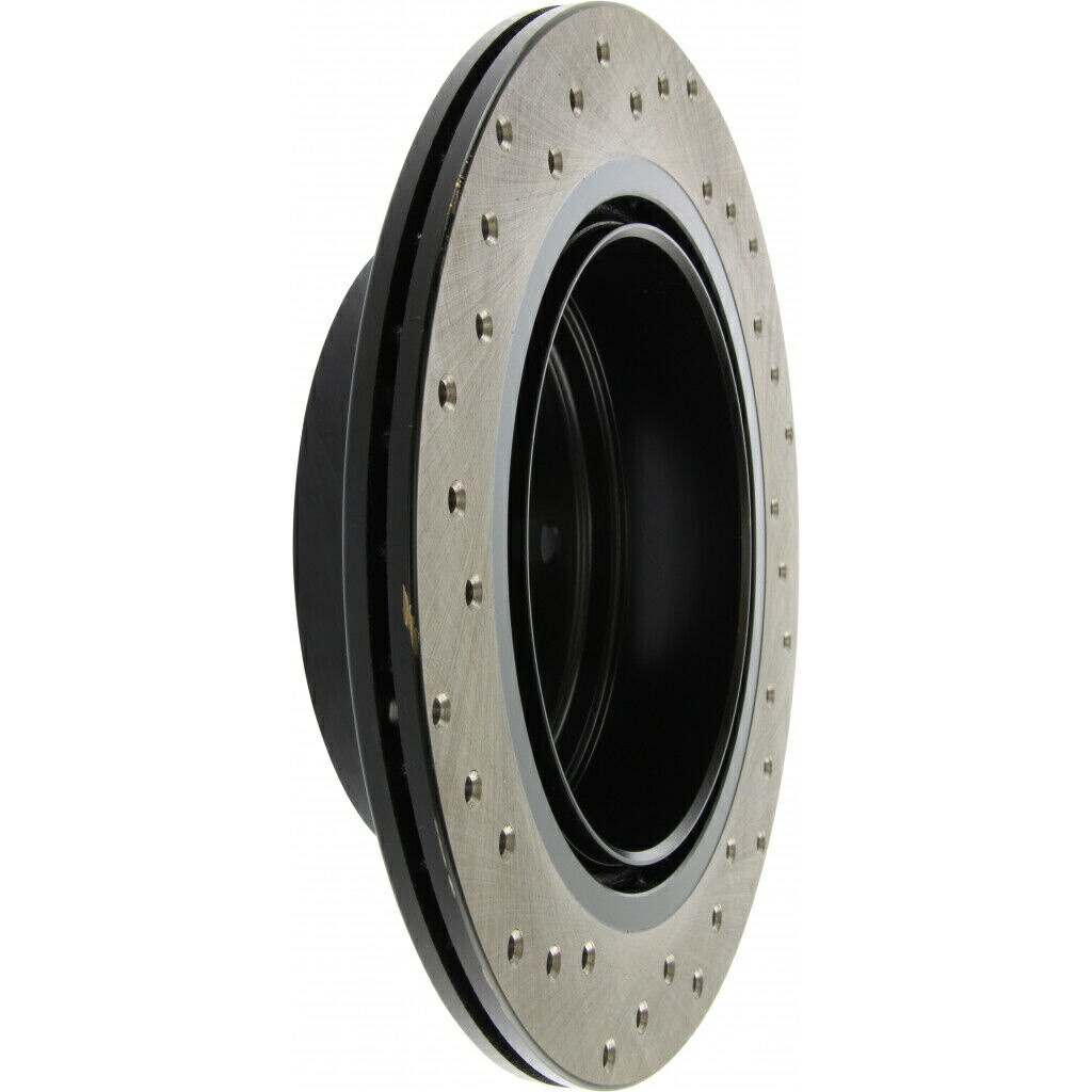 brake disc rotor ストップテックスポーツブレーキロータードリル - リアドライバー側 StopTech Sport Brake Rotor Drilled - Rear Driver Side【並行輸入品】