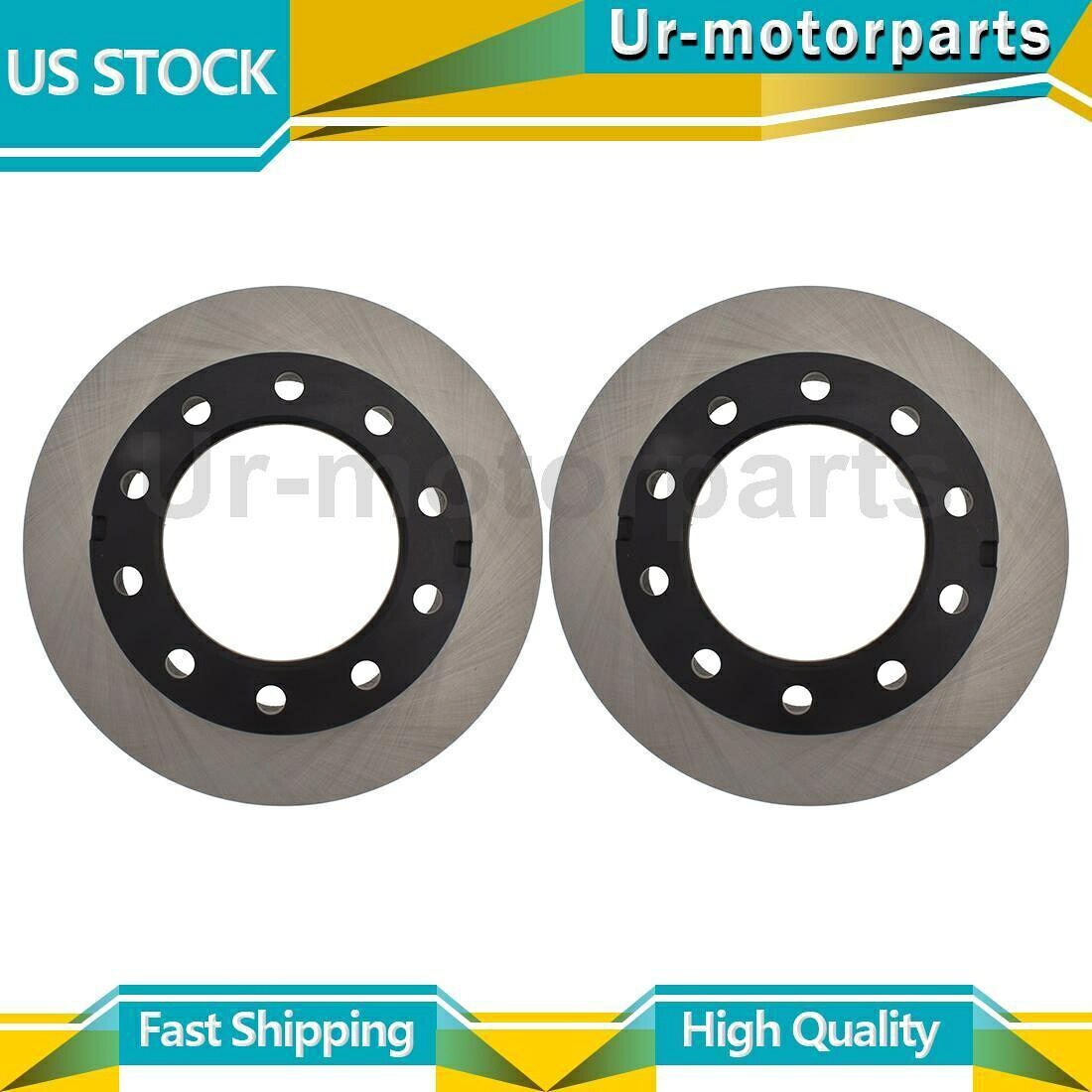 brake disc rotor （2）フロントディスクブレーキローターC-TekがワークホースP30 2000-2005に適合する (2) Front Disc Brake Rotor C-Tek Fits Workhorse P30 2000-2005【並行輸入品】
