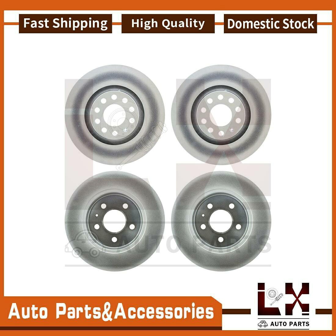brake disc rotor 4PCS中心部品ディスクブレーキローターフロントリアフィットA4アウディ2001-2009 4PCS Centric Parts Disc Brake Rotor Front Rear Fits A4 Audi 2001-2009【並行輸入品】 69,333円