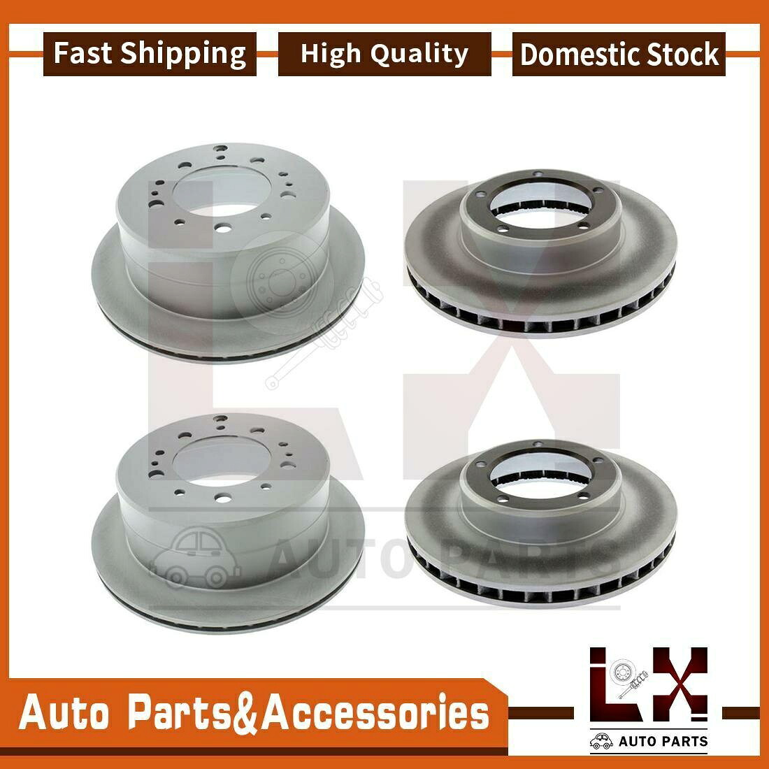 brake disc rotor 中心部品部品ディスクブレーキローターローターフロントリアセット4フィットトヨタトヨタ1999-2007 Centric Parts Disc Brake Rotor Front Rear Set Of 4 Fits Toyota Toyota 1999-2007【並行輸入品】