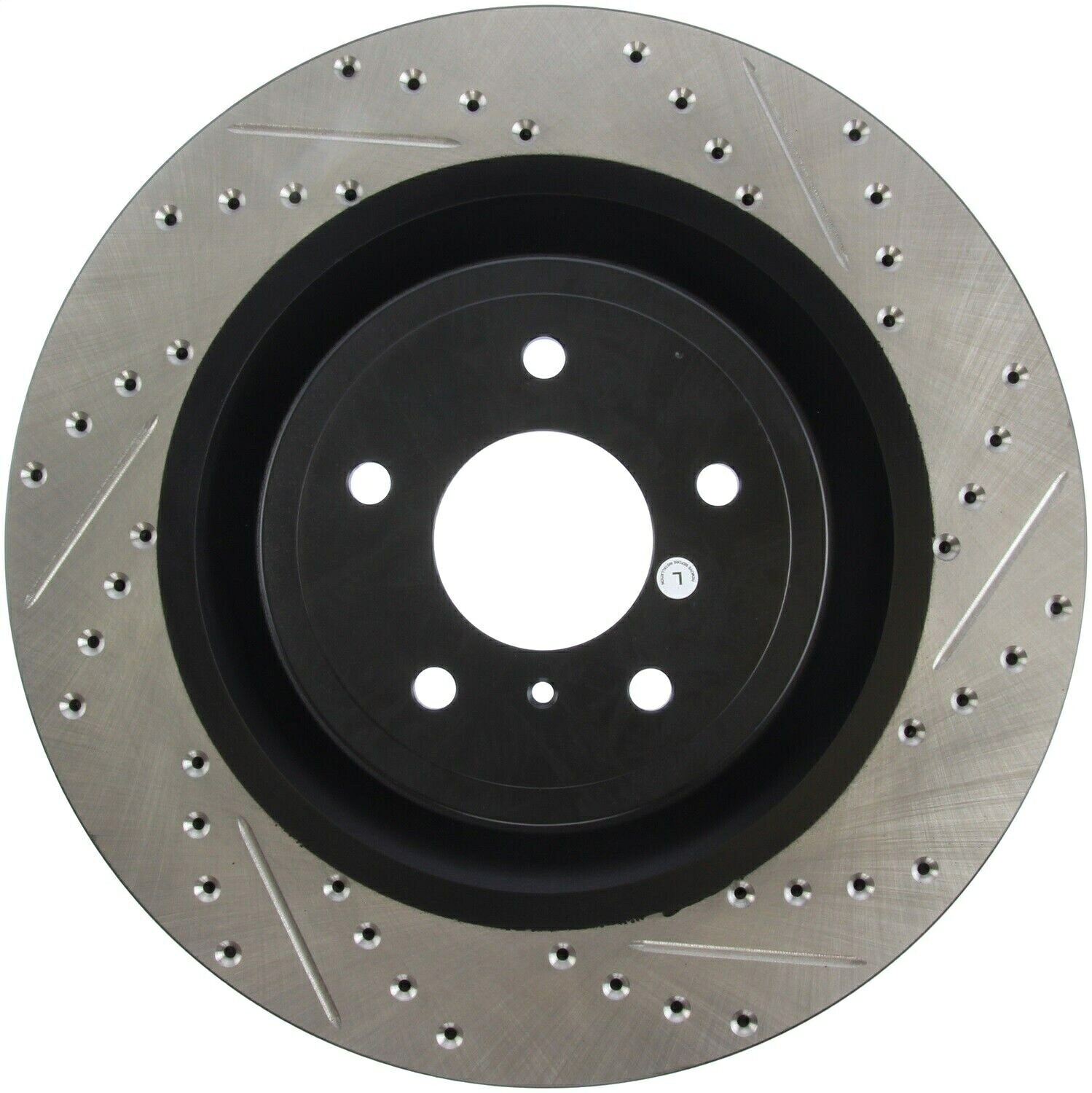 brake disc rotor STOPTECH 127.42100L SELECT SPORT SPORT Cross-drilled and Slotted Disc Brake Rotor StopTech 127.42100L Select Sport Cross-Drilled And Slotted Disc Brake Rotor【並行輸入品】