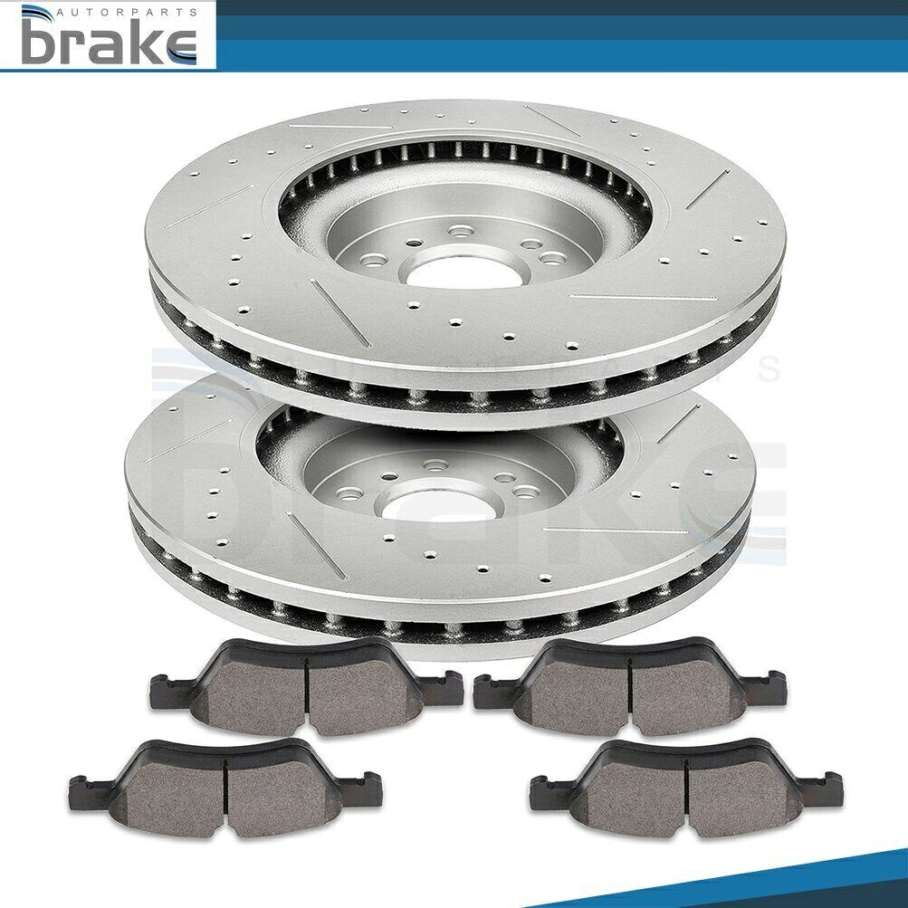 brake disc rotor フロントブレーキローターセラミックパッド5ラグ350 mm 05-06メルセデスベンツG55 AMG 4WD Front Brake Rotors Ceramic Pads 5 Lug 350 mm For 05-06 Mercedes-Benz G55 AMG 4WD【並行輸入品】
