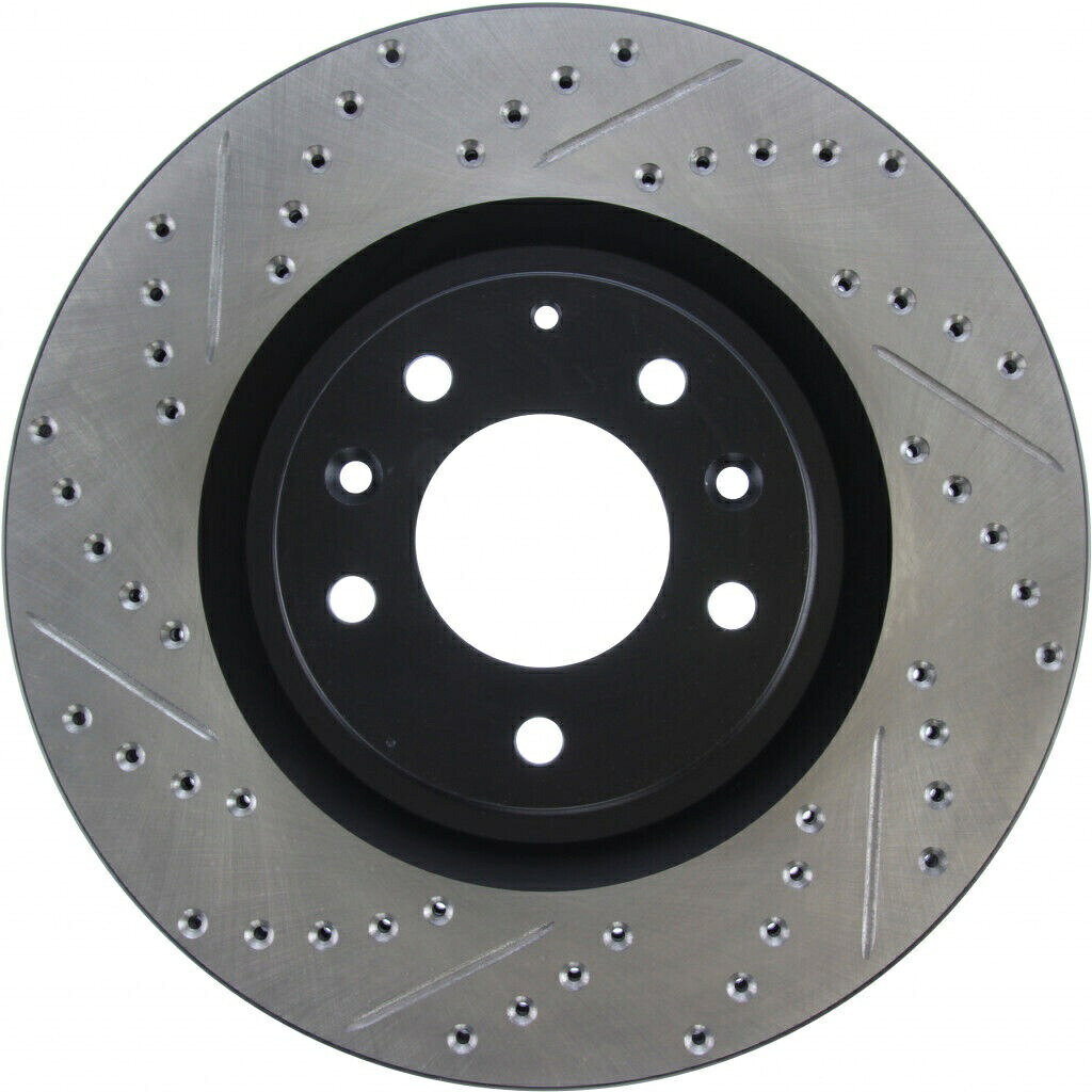brake disc rotor Mazda RX-8のSTOPTECH 2004-2009ブレーキロータースロット付き助手席側 StopTech For Mazda RX-8 2004-2009 Brake Rotor Slotted Front Passenger Side【並行輸入品】