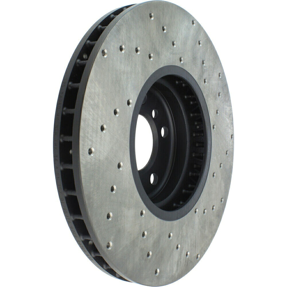 brake disc rotor ディスクブレーキロータースポーツクロスドリルフロント右ストップテックフィット02-06 BMW X5 Disc Brake Rotor-Sport Cross-Drilled Front Right Stoptech fits 02-06 BMW X5【並行輸入品】