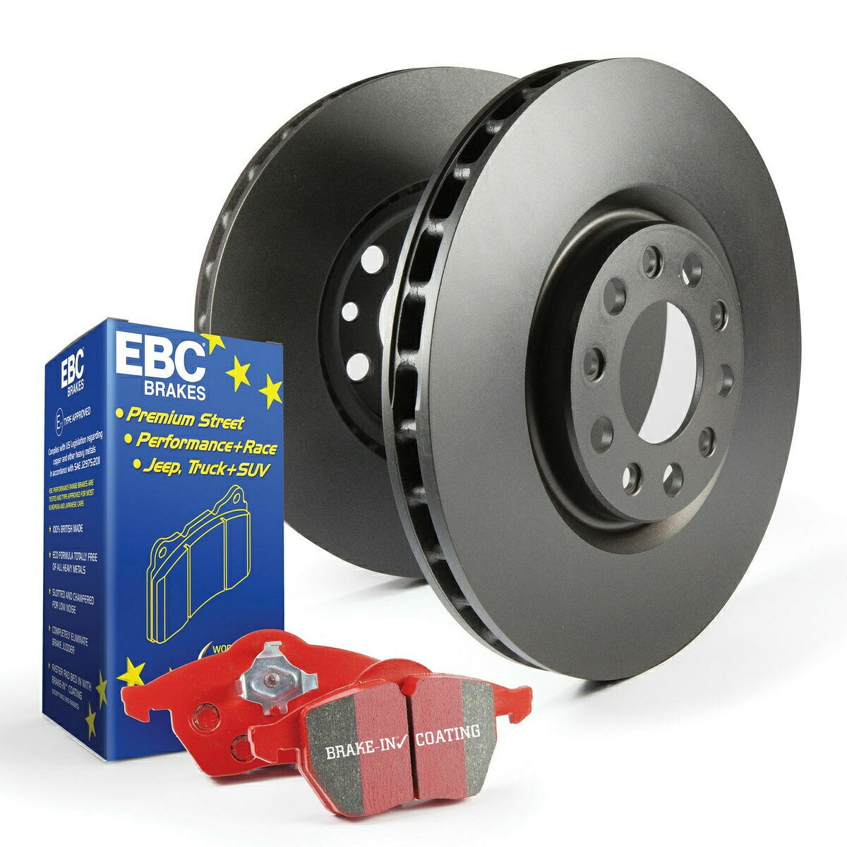 brake disc rotor EBCフロントS12キットレッドスタッフと日産マキシマ2009-2018 3.5 VQ35DEのRKローター EBC Front S12 Kits Redstuff and RK Rotors for Nissan Maxima 2009-2018 3.5 VQ35DE【並行輸入品】