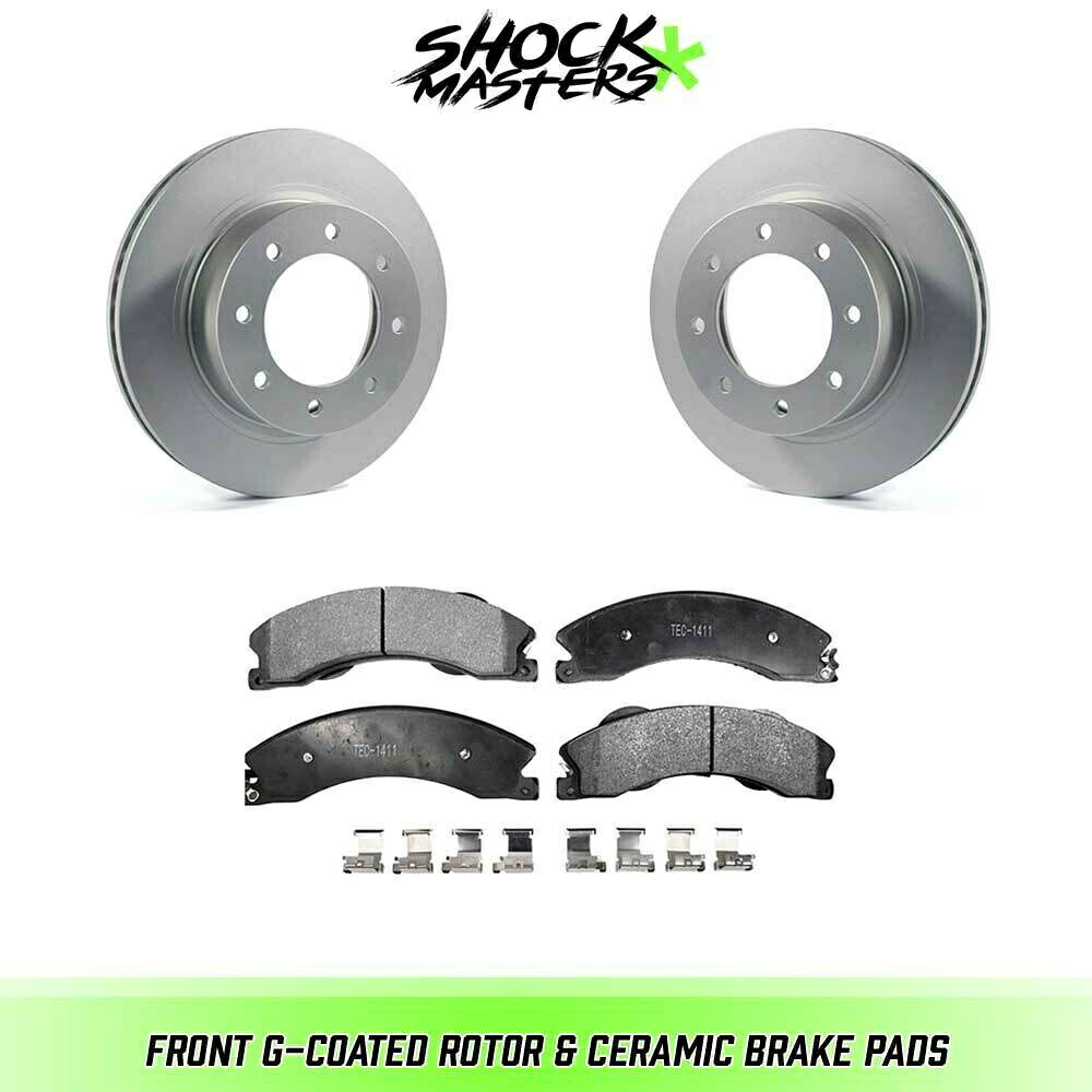 brake disc rotor 2012年から2017年の日産NV2500のフロントGコーティングローターとセラミックブレーキパッド Front G-Coated Rotor & Ceramic Brake Pads for 2012-2017 Nissan NV2500【並行輸入品】