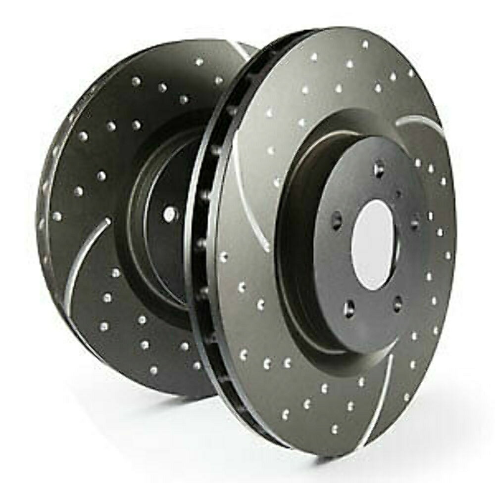 brake disc rotor EBC GD Sport Dimple Drilled＆Slotted Rear Rotors for 05-10 Chrysler 300C SRT8 EBC GD Sport Dimple Drilled & Slotted Rear Rotors for 05-10 Chrysler 300C SRT8【並行輸入品】
