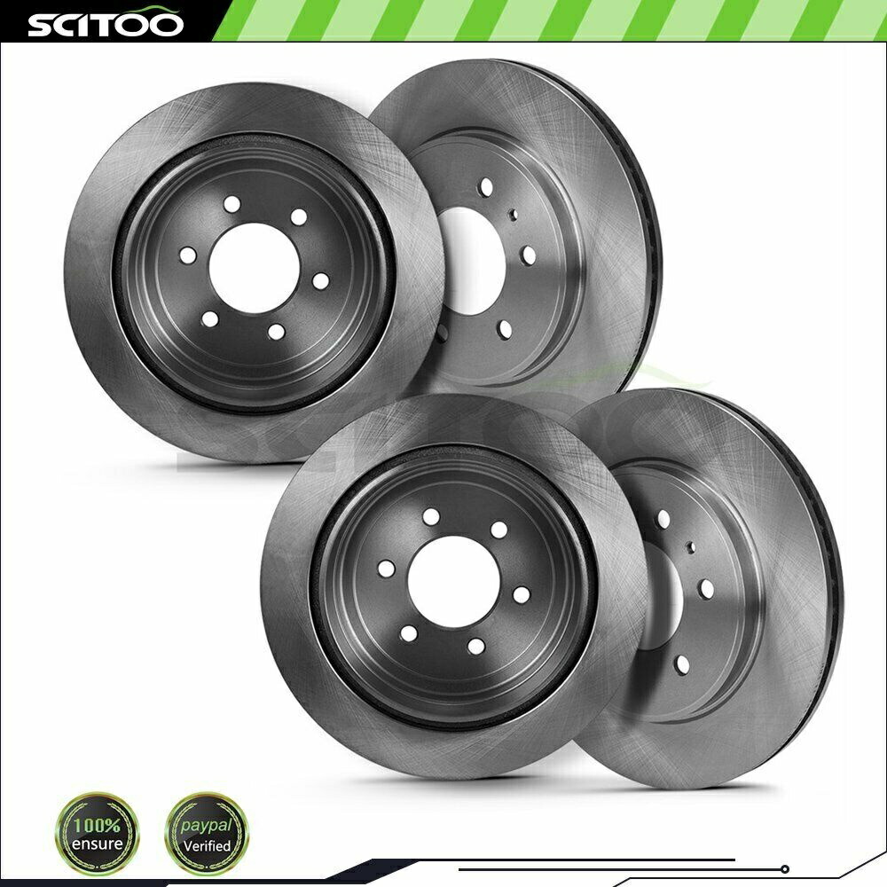 brake disc rotor フォードF-150 4.6L 5.4L 2009のフロントリアブレーキディスクローター Front Rear Brake Discs Rotors For Ford F-150 4.6L 5.4L 2009【並行輸入品】