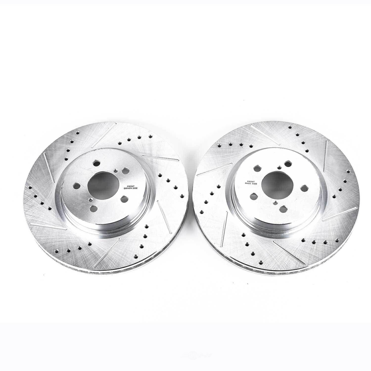 brake disc rotor ディスクブレーキローターセットフロントパワーストップJBR1318XPR Disc Brake Rotor Set Front Power Stop JBR1318XPR【並行輸入品】