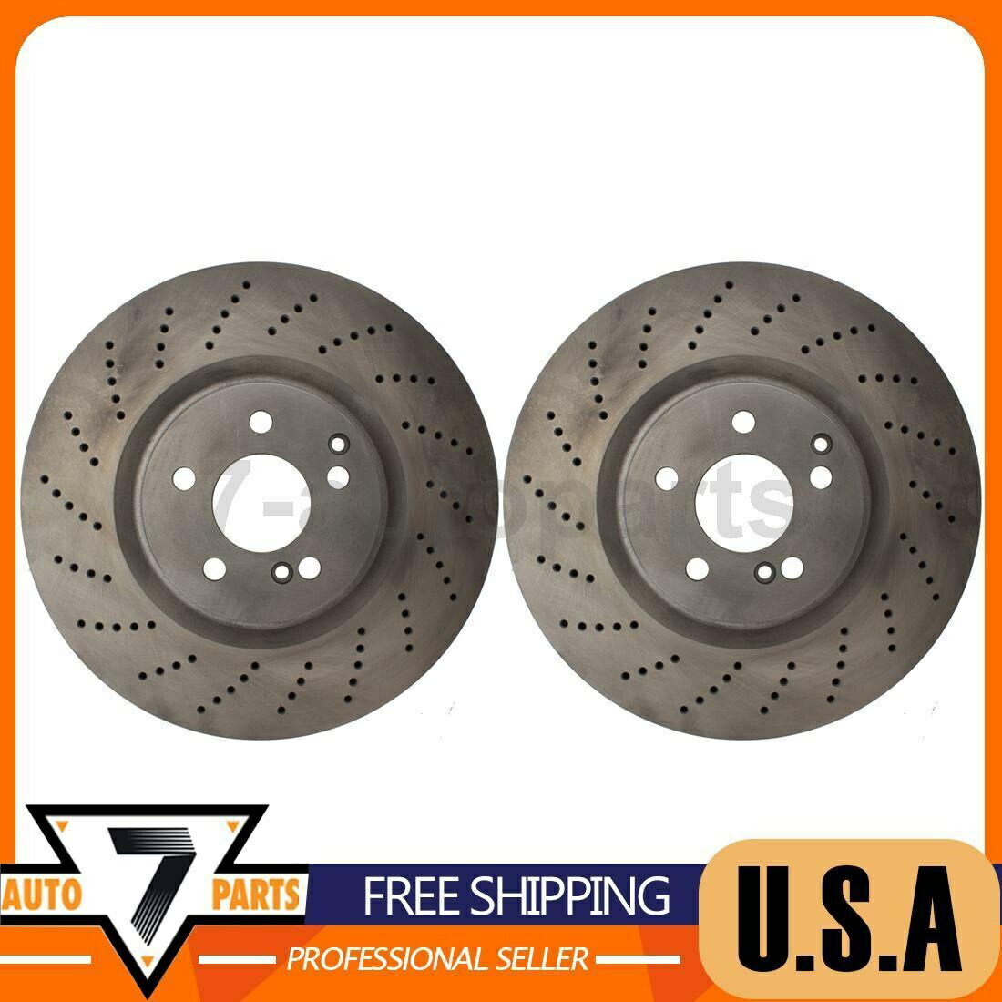 brake disc rotor ディスクブレーキローターフロントC-TekはメルセデスベンツC63 AMG 2008-2018に適合します Disc Brake Rotor Front C-Tek fits Mercedes-Benz C63 AMG 2008-2018【並行輸入品】