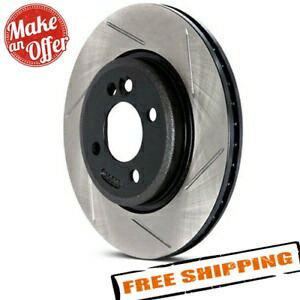 brake disc rotor 13-17スバルWRX STI用のストップテックスポーツスロットスロット1ピースフロントブレーキローター StopTech Sport Slotted 1-Piece Front Brake Rotor for 13-17 Subaru WRX STI【並行輸入品】