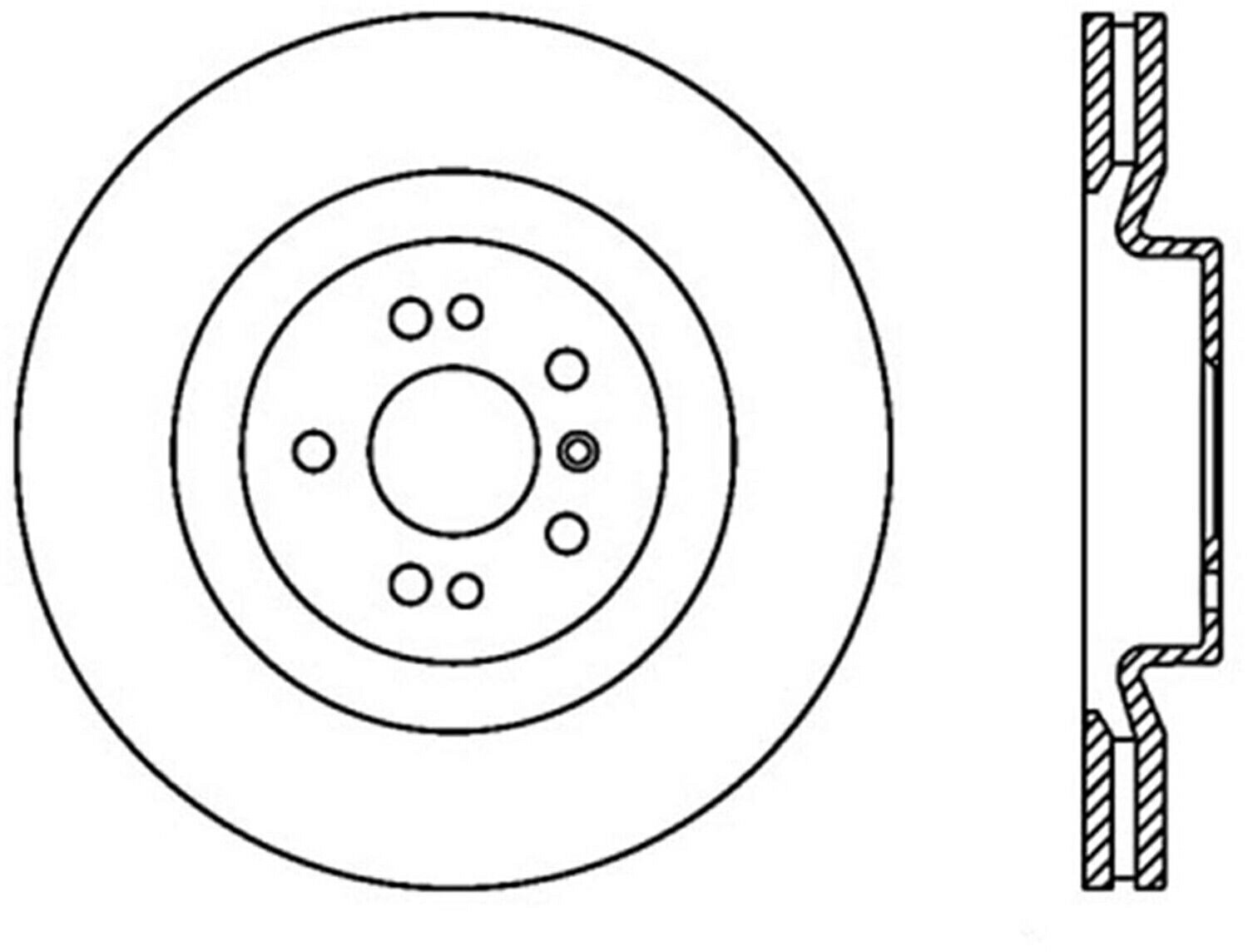 brake disc rotor ディスクブレーキロータースポーツクロスドリルドフロント右ストップテック128.35091R Disc Brake Rotor-Sport Cross-Drilled Front Right Stoptech 128.35091R【並行輸入品】