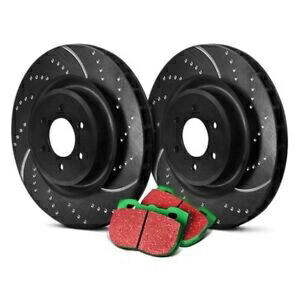 brake disc rotor Chevy Camaro 98-02 EBCステージ10スーパースポーツdeppled＆Slotted Lear Brake Kit用 For Chevy Camaro 98-02 EBC Stage 10 Super Sport Dimpled & Slotted Rear Brake Kit【並行輸入品】