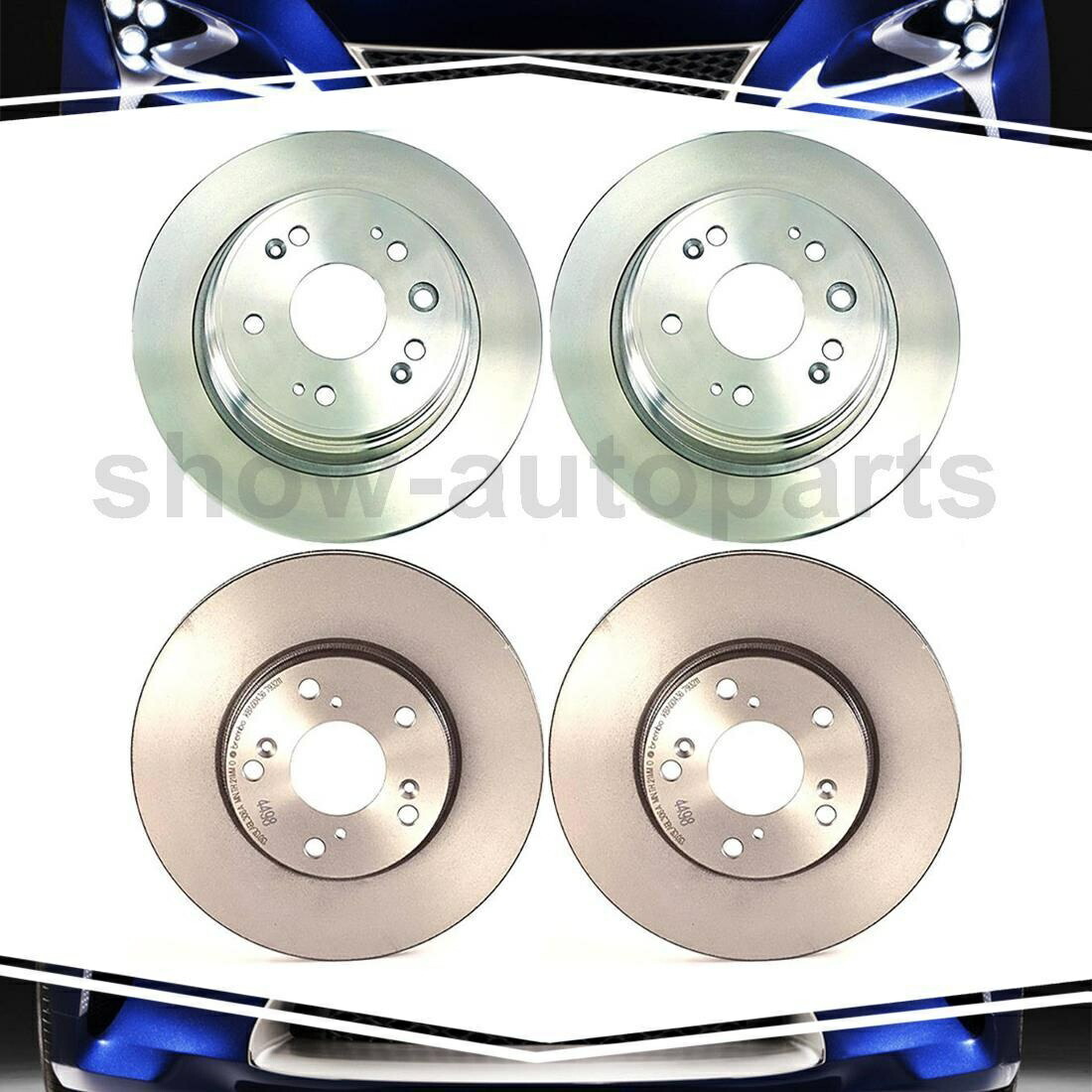 brake disc rotor ホンダCR-V 2002-2004用のブレンボフロントリア4OFディスクブレーキローター Brembo Front Rear 4Of Disc Brake Rotor For Honda CR-V 2002-2004【並行輸入品】