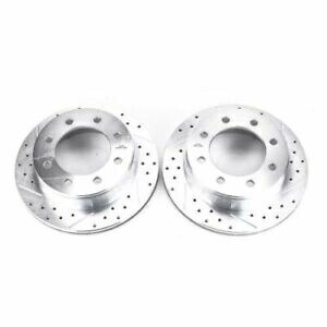 brake disc rotor PowerStop AR8644XPR進化性能ドリル/スロットブレーキローターペア PowerStop AR8644XPR Evolution Performance Drilled/Slotted Brake Rotor Pair【並行輸入品】