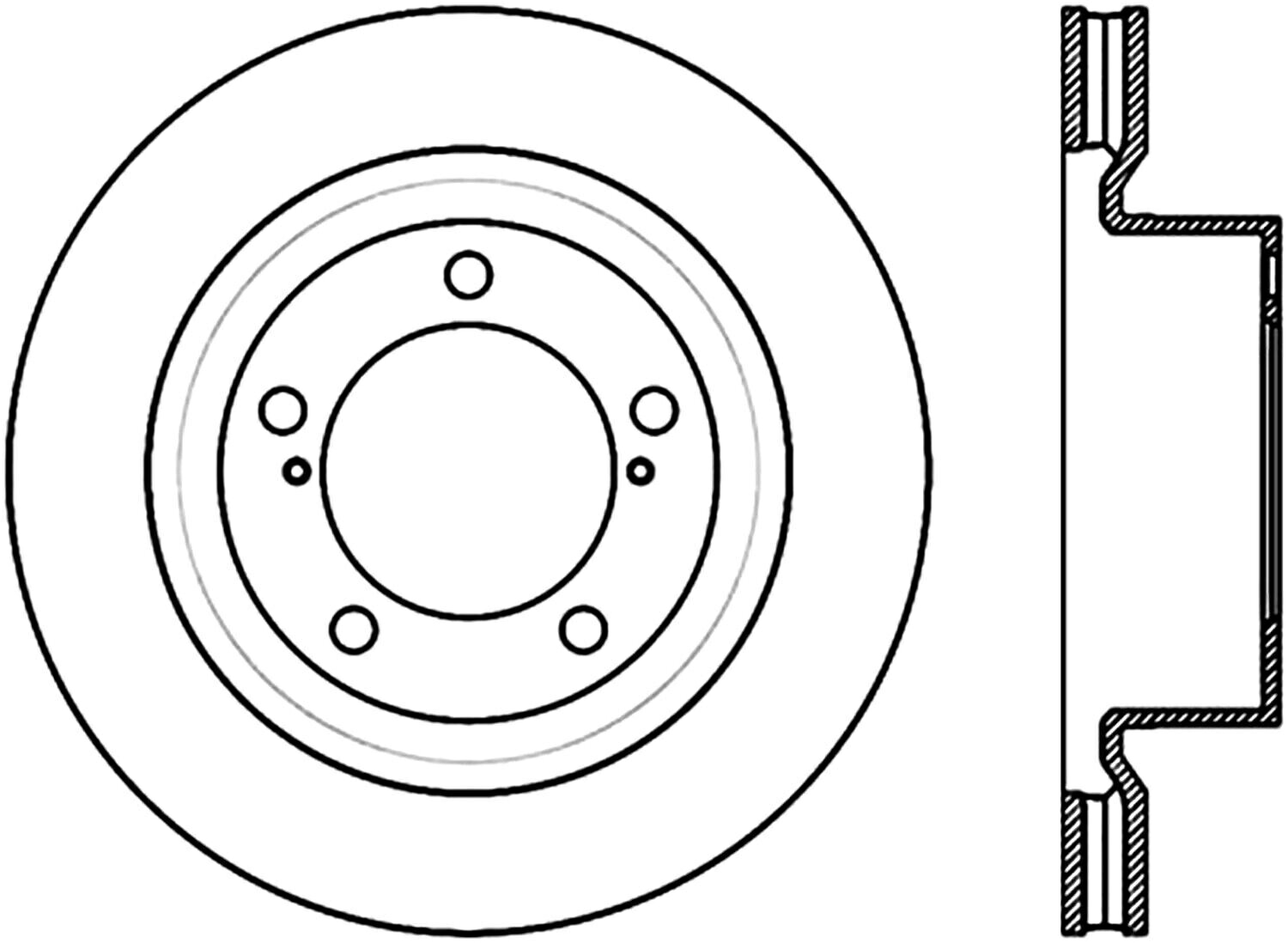 brake disc rotor ディスクブレーキロータースポーツ凍結処理クロス掘削とスロット付きフロント右 Disc Brake Rotor-Sport Cryo-Treated Cross-Drilled and Slotted Front Right【並行輸入品】