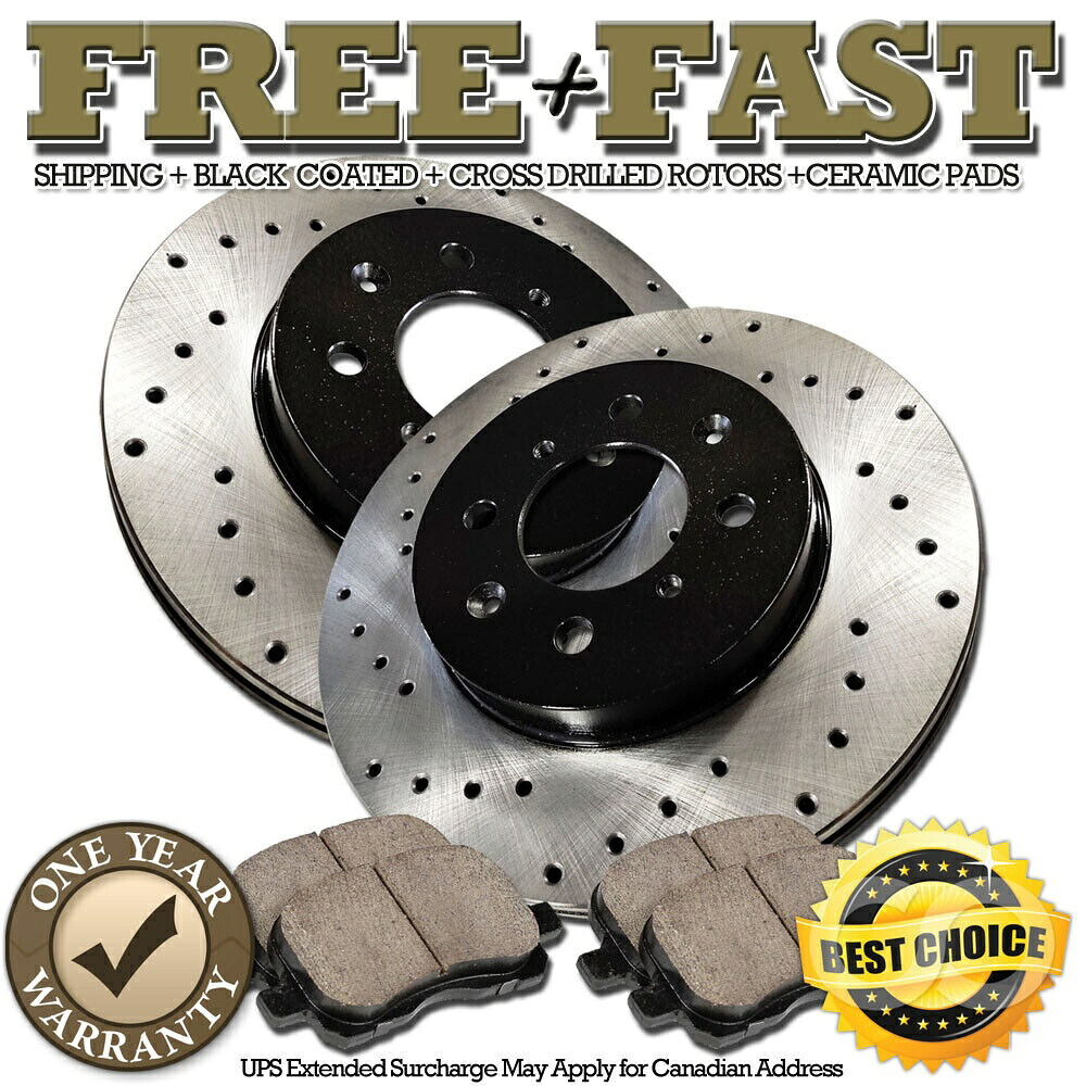 brake disc rotor H1021フロントプレミアムブラックブレーキローターパッド2009年2011年のヒュンダイアクセント H1021 FRONT Premium BLACK Brake Rotors Pads FOR 2009 2010 2011 HYUNDAI ACCENT【並行輸入品】