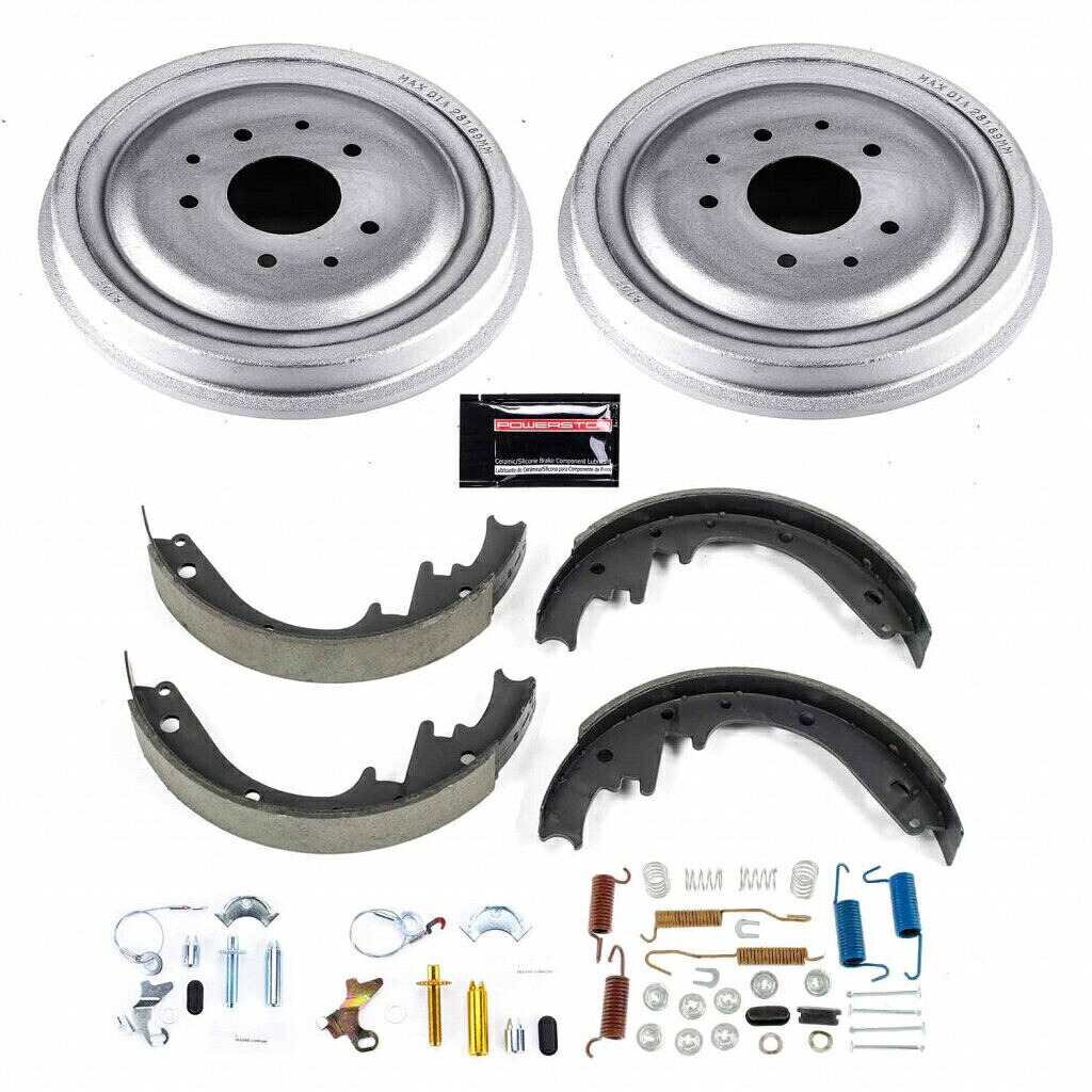 brake disc rotor Chevy Corvetteのパワーストップドラムキット1953-1962リアオートスペシアルティ Power Stop Drum Kit For Chevy Corvette 1953-1962 Rear Autospecialty【並行輸入品】