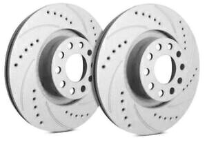 brake disc rotor sppグレー299mm掘削＆スロット付きブレーキローター用ポルシェ SPP Gray 299mm Drilled & Slotted Brake Rotors for Porsche【並行輸入品】