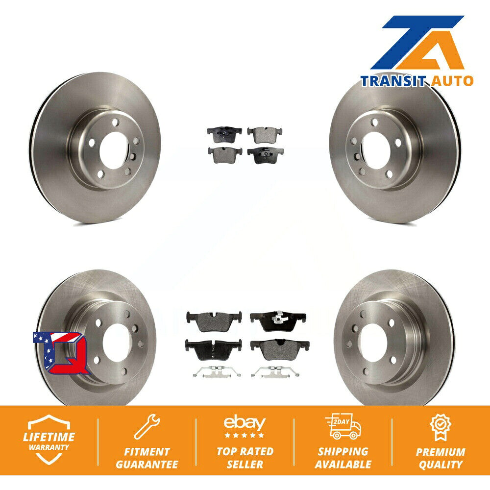 brake disc rotor BMW 328D用のフロントリアディスクブレーキローターとセミメタルパッドキット Front Rear Disc Brake Rotors And Semi-Metallic Pads Kit For BMW 328d【並行輸入品】
