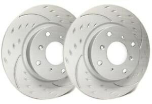 brake disc rotor GM用のSPPグレー355.4mmダイヤモンドスロットブレーキローター SPP Gray 355.4mm Diamond Slotted Brake Rotors for GM【並行輸入品】