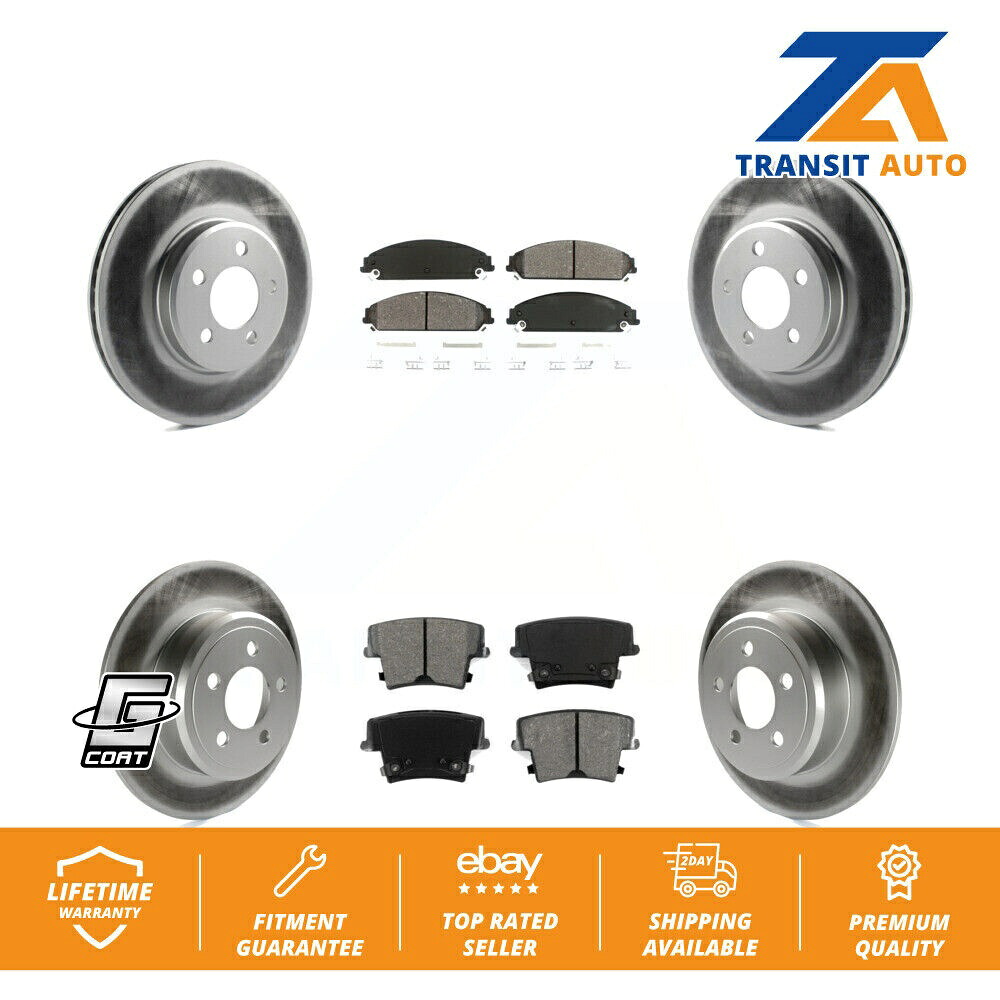 brake disc rotor フロントリアコートブレーキローターローターセミメタルパッドキットクライスラー300 RWD 5.7L Front Rear Coat Brake Rotor Semi-Metallic Pad Kit For Chrysler 300 RWD with 5.7L【並行輸入品】