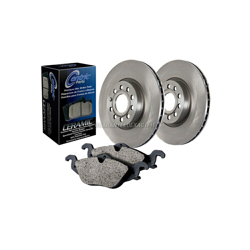 brake disc rotor 中心部品パフォーマンスディスクブレーキパッドとローターキット905.65009 TCP Centric Parts Performance Disc Brake Pad and Rotor Kit 905.65009 TCP【並行輸入品】