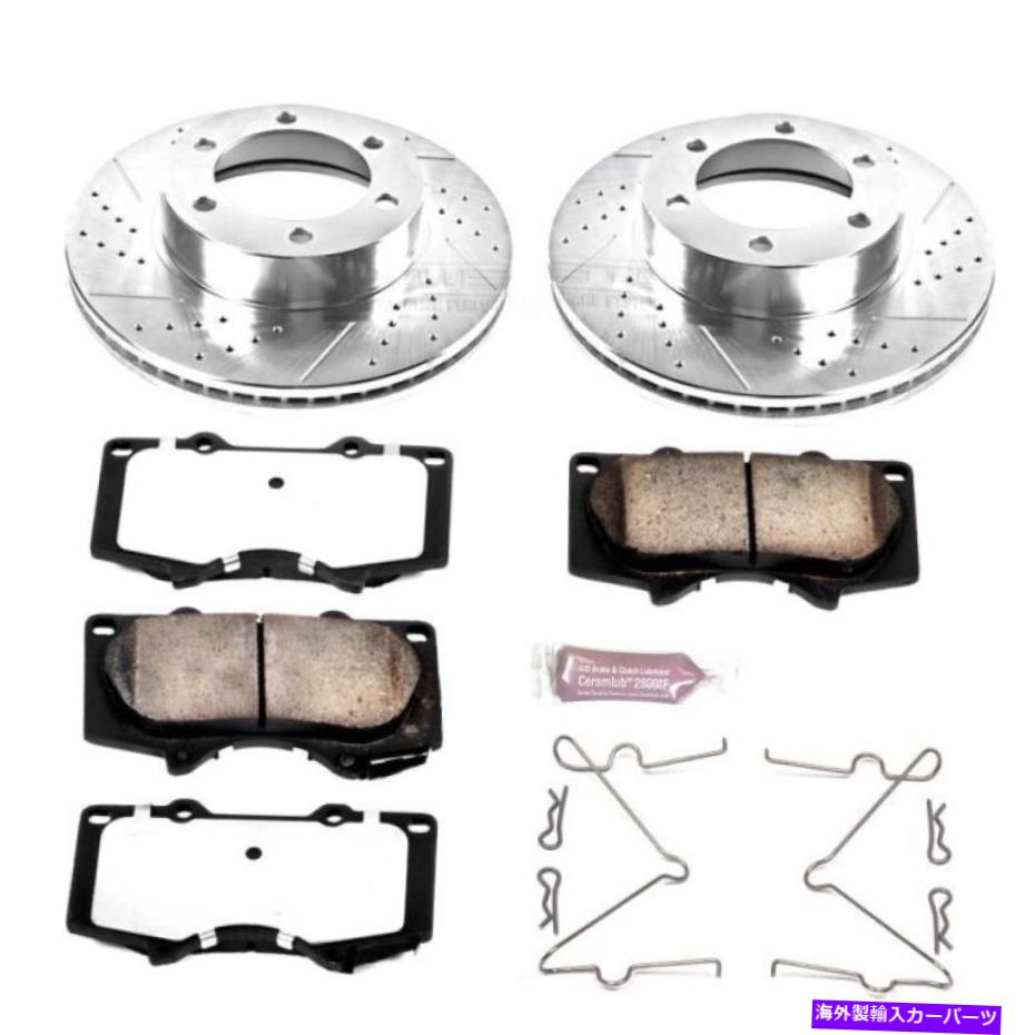 brake disc rotor パワーストップフロントZ36トラック＆Towブレーキキット01-07トヨタセコイア Power Stop Front Z36 Truck & Tow Brake Kit For 01-07 Toyota Sequoia【並行輸入品】