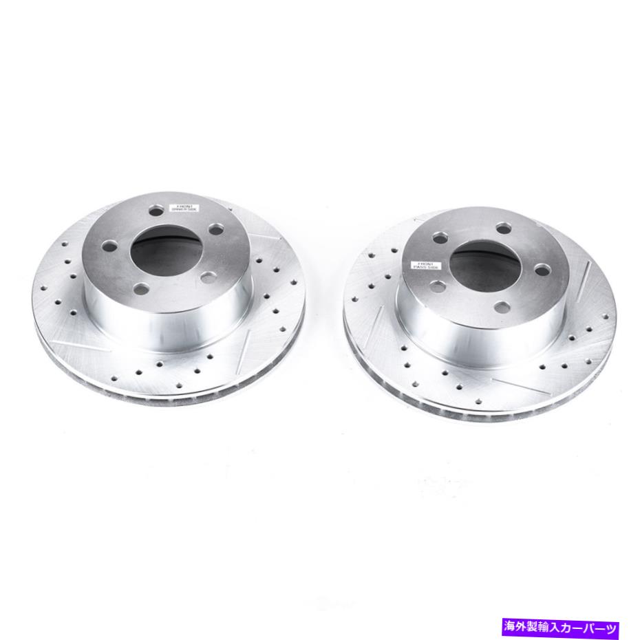 brake disc rotor ディスクブレーキローターセットフロントパワーストップAR8722XPR Disc Brake Rotor Set Front Power Stop AR8722XPR【並行輸入品】