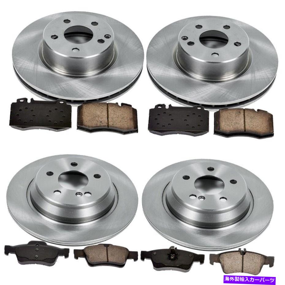 brake disc rotor 29oerep62 Sure Stop Stop 4-Wheelセットブレーキディスクとパッドキットの前後のキットSクラス 29OEREP62 Sure Stop 4-Wheel Set Brake Disc and Pad Kits Front & Rear for S Class【並行輸入品】