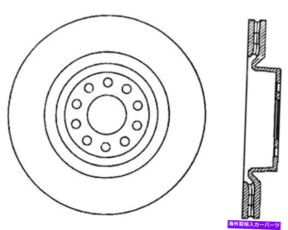 brake disc rotor STOPTECH 127.33092R SELECT SPORT SPORT Cross-drilled and Slotted Disc Brake Rotor StopTech 127.33092R Select Sport Cross-Drilled And Slotted Disc Brake Rotor【並行輸入品】