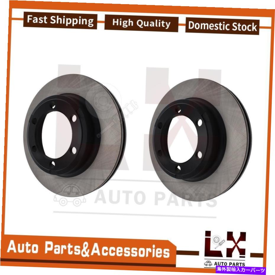 brake disc rotor 中心部品ディスクブレーキローターローターフロントリアセット2フィット325ピータービルト Centric Parts Disc Brake Rotor Front Rear Set Of 2 Fits 325 Peterbilt【並行輸入品】