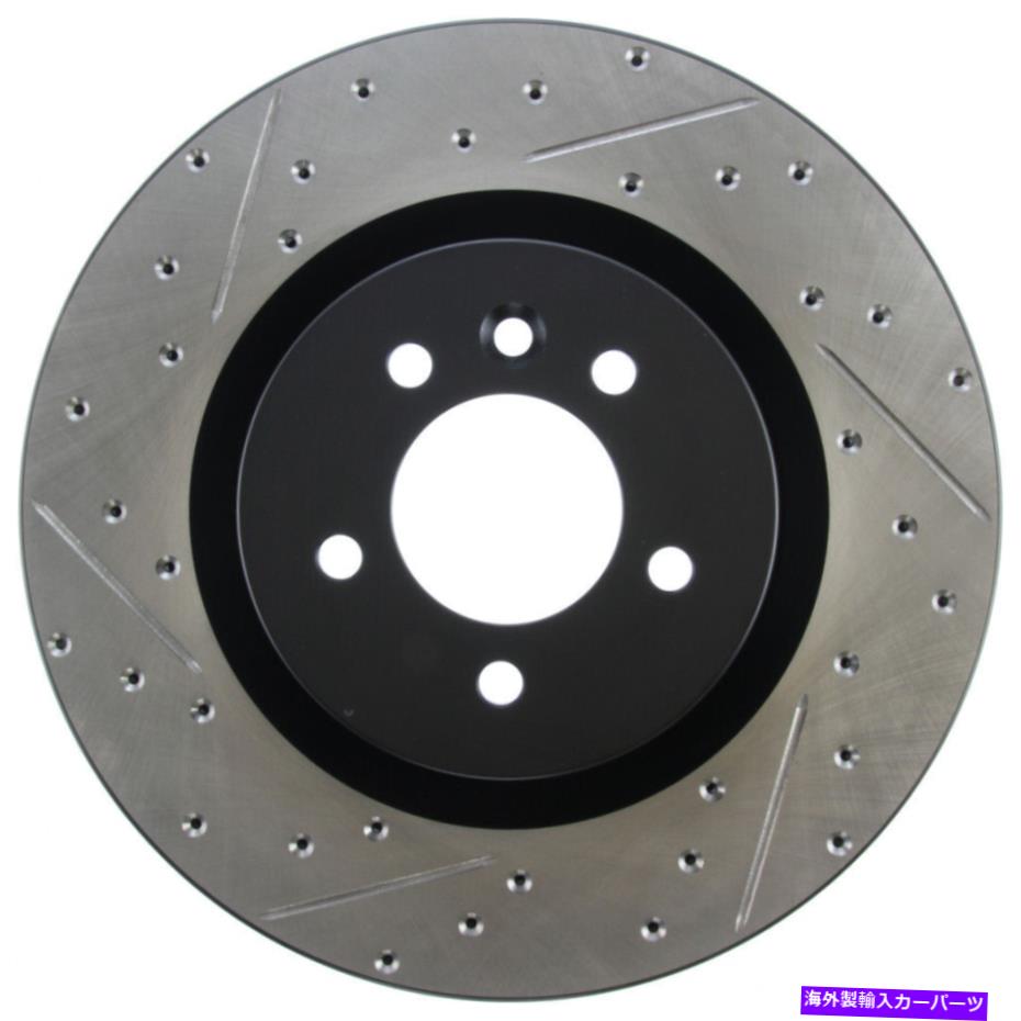 brake disc rotor ランドローバーLR4 2010-2016ブレーキロータースロット＆ドリルスポーツ用のストップテック StopTech For Land Rover LR4 2010-2016 Brake Rotor Slotted & Drilled Sport【並行輸入品】
