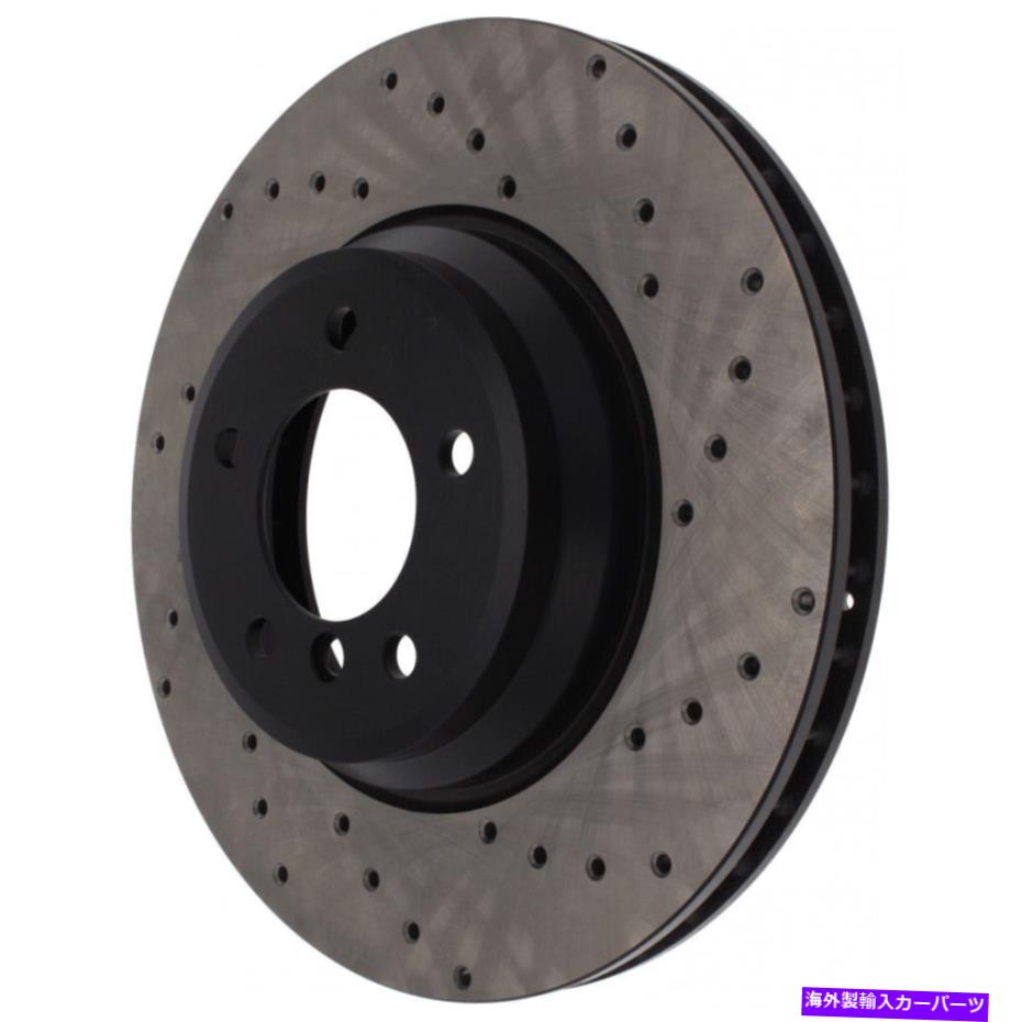 brake disc rotor BMW 335XI 2007-2008ブレーキロータークロスローターフロントドライバーサイドのSTOPTECH StopTech For BMW 335xi 2007-2008 Brake Rotor Cross Rotor Front Driver Side【並行輸入品】