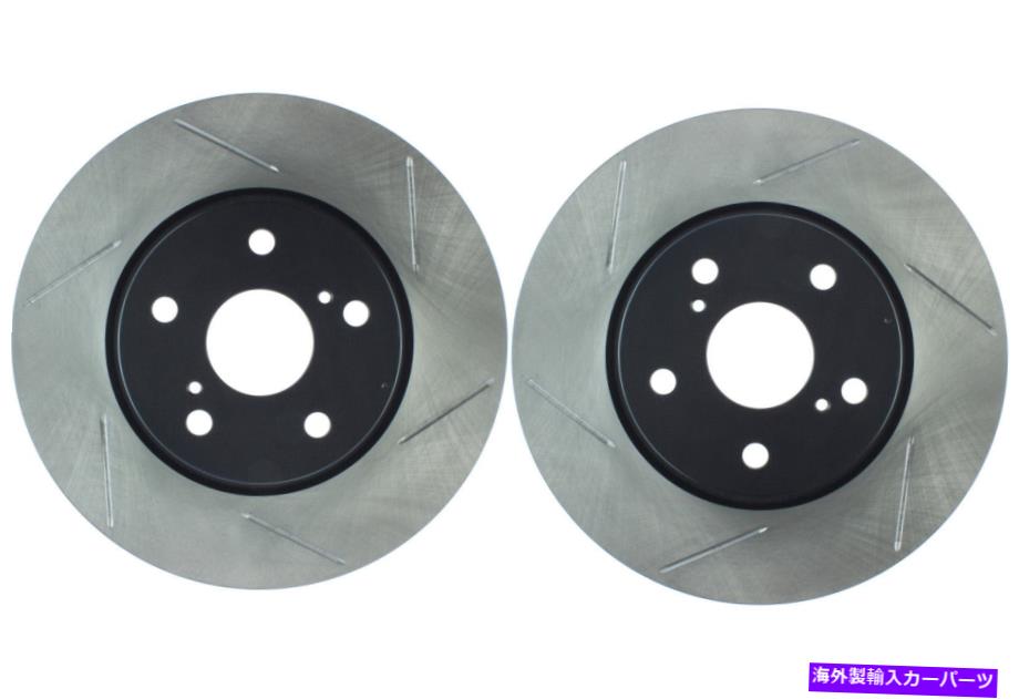 brake disc rotor 1986-1992トヨタスープラ（46247）のフロントペアストップテックディスクブレーキローター Front PAIR Stoptech Disc Brake Rotor for 1986-1992 Toyota Supra (46247)【並行輸入品】