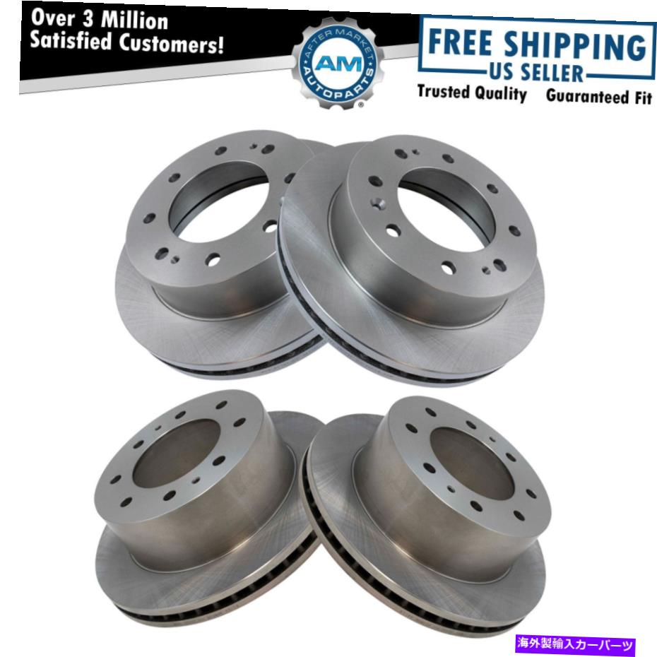 brake disc rotor ブレーキローターセットフィット2011-2021シボレーシルバラード2500 3500 GMCシエラ Brake Rotor Set Fits 2011-2021 Chevrolet Silverado 2500 3500 GMC Sierra【並行輸入品】