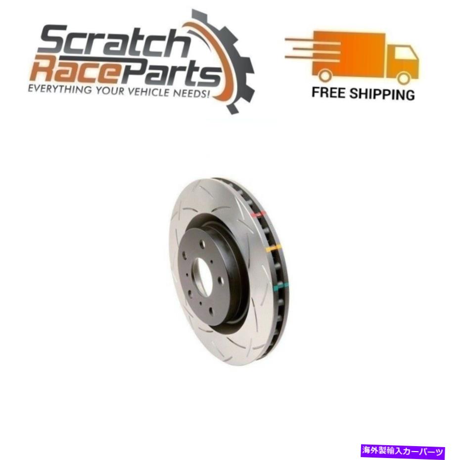 brake disc rotor DBA 42124Sフィット07-09シェルビーGTフロントスロット4000シリーズT3スロットローター DBA 42124S Fits 07-09 Shelby GT Front Slotted 4000 Series T3 Slot Rotor【並行輸入品】