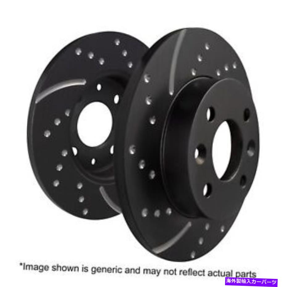 brake disc rotor FRTスロット付きブレーキローターEBCブレーキGD271 Frt Slotted Brake Rotor EBC Brake GD271【並行輸入品】