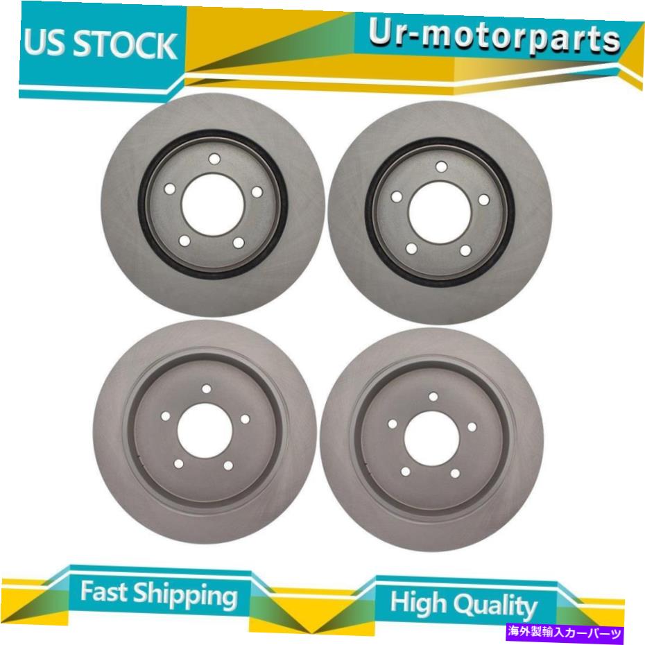 brake disc rotor （4）フロントリアディスクブレーキローターC-TekフィットフォードF-150 1999-2000 (4) Front Rear Disc Brake Rotor C-Tek Fits Ford F-150 1999-2000【並行輸入品】