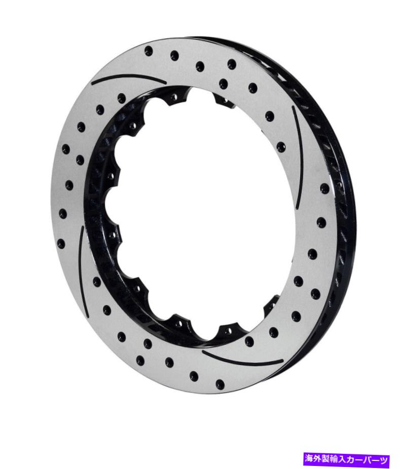 brake disc rotor ウィルウッドSRPドリルパフォーマンスローター13.06 x 1.25 L/hスペック-37鉄＃160-7799-BK Wilwood SRP Drilled Perfitmance Rotor 13.06 x 1.25 L/H Spec-37 Iron #160-7799-BK【並行輸入品】