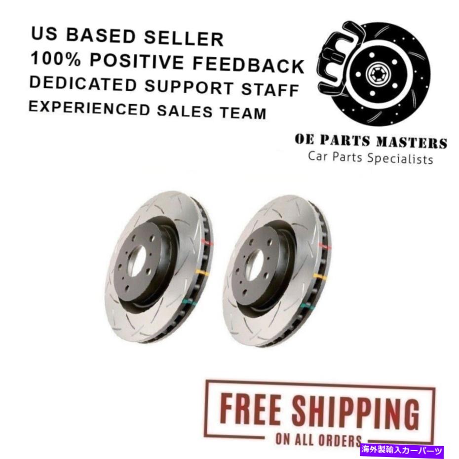 brake disc rotor Mazda RX-8のDBA 04-05リアスロット4000シリーズスロットT3ローター（ペア） DBA For Mazda RX-8 04-05 Rear Slotted 4000 Series Slot T3 Rotor (Pair)【並行輸入品】