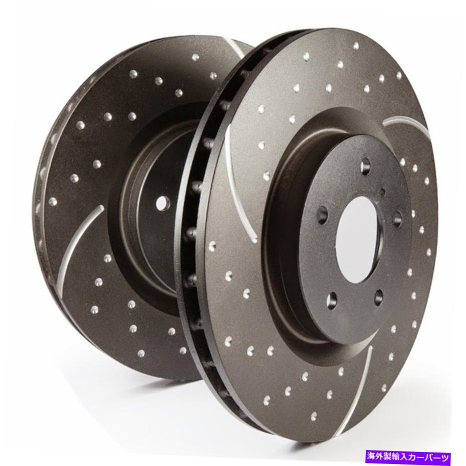 brake disc rotor EBCブレーキGD7105 3GDシリーズスポーツスロットローター EBC Brakes GD7105 3GD Series Sport Slotted Rotors【並行輸入品】