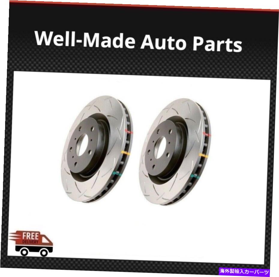 brake disc rotor DBAフィット04-05マツダRX-8リアスロット4000シリーズT3スロットローター（ペア） DBA Fits 04-05 Mazda RX-8 Rear Slotted 4000 Series T3 Slot Rotor (Pair)【並行輸入品】
