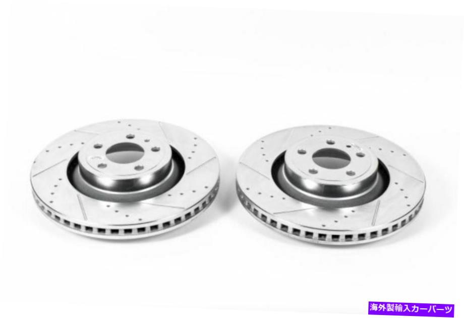 brake disc rotor PowerStop AR85157XPR DrilledSlotted Rotorペア POWERSTOP AR85157XPR DRILLEDSLOTTED ROTOR PAIR【並行輸入品】